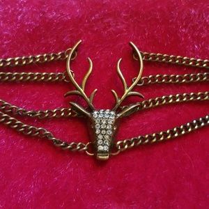 Deer with Antlers Bracelet